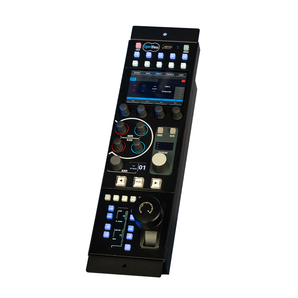 CYANVIEW RCP with integrated iris joystick (2-cam-license)