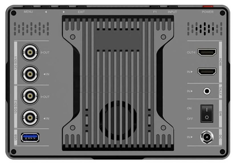 Lilliput Q7-12G, 7", 12G SDI Studio Monitor