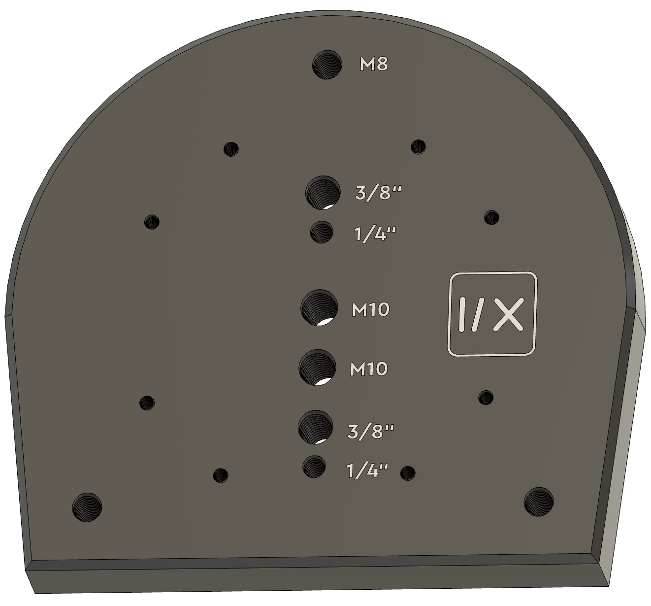 I/X mounting panel for Panasonic PTZ
