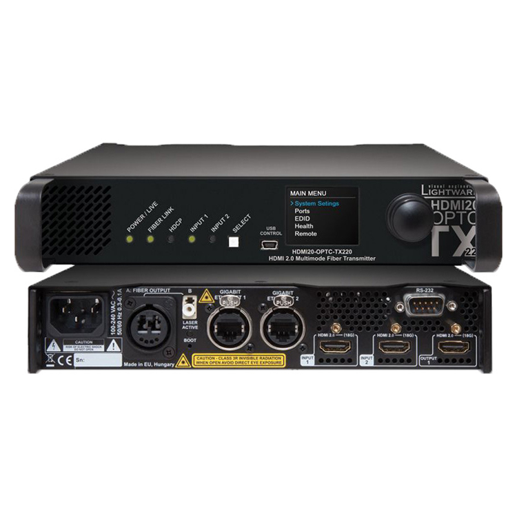 Lightware HDMI20-OPTC-TX/RX-220-Pro