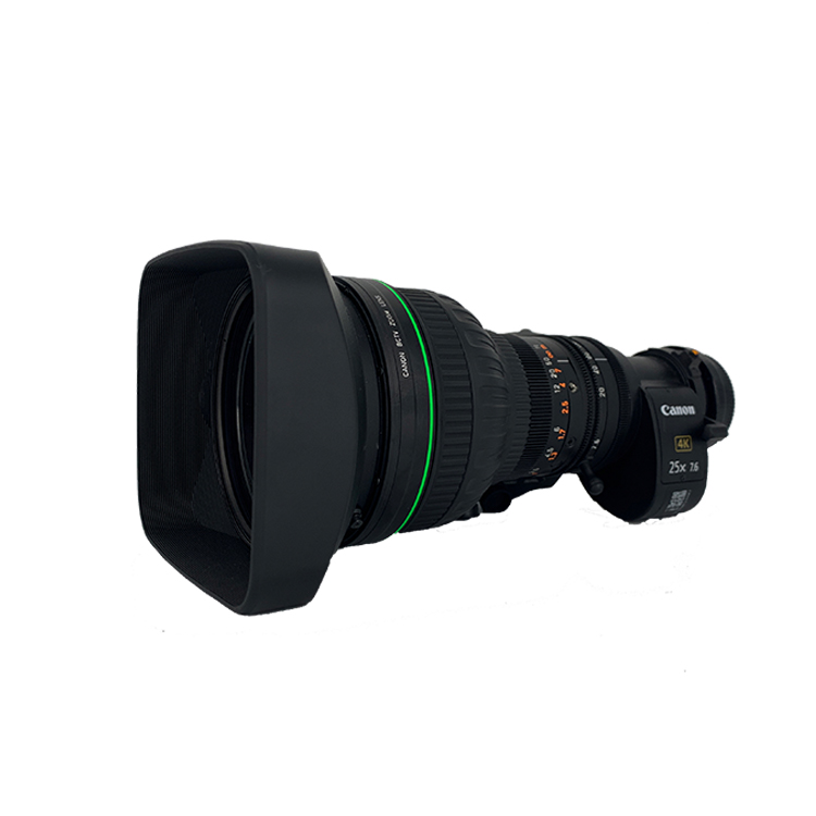 Canon CJ25ex7.6B 2/3" 25 Zoom 4K ENG Lens