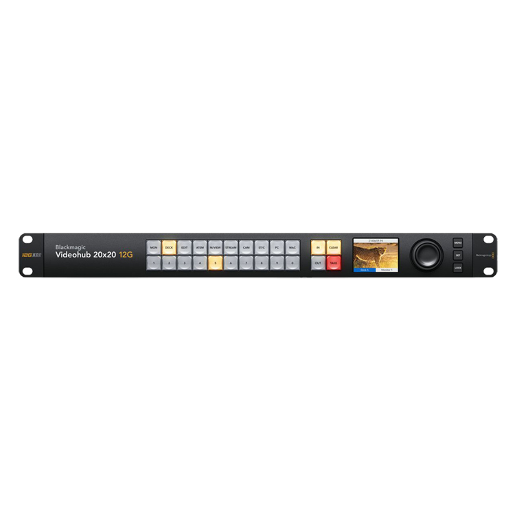 BMD 20x20, 12G SDI Videohub