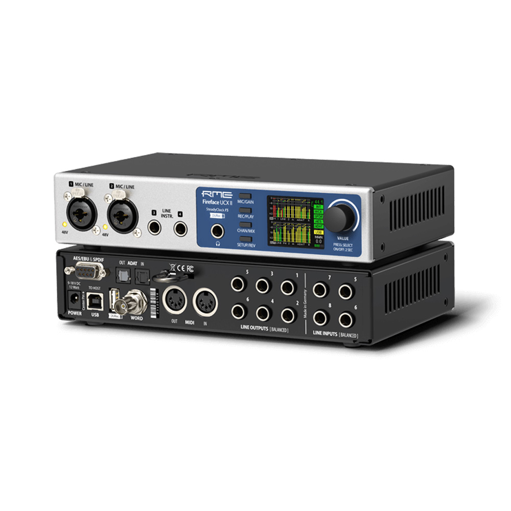 RME Fireface UCX II, USB Audio-Interface