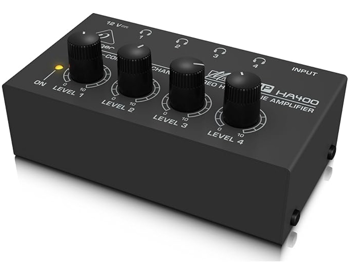 Behringer HA400, 4ch Headphoneamplifier