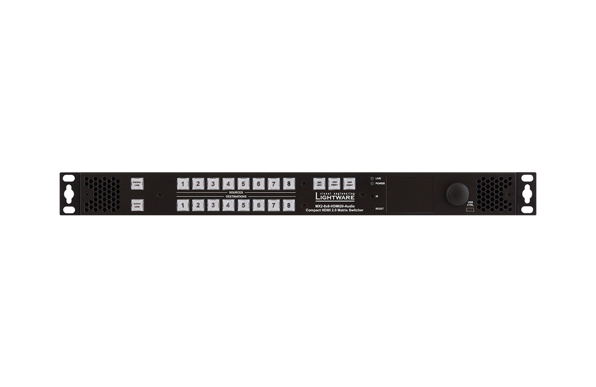 Lightware MX2-8X8-HDMI20-AUDIO