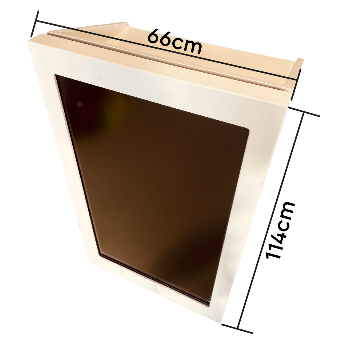 Design-Lectern (white) - Set "Front-Display" 43"