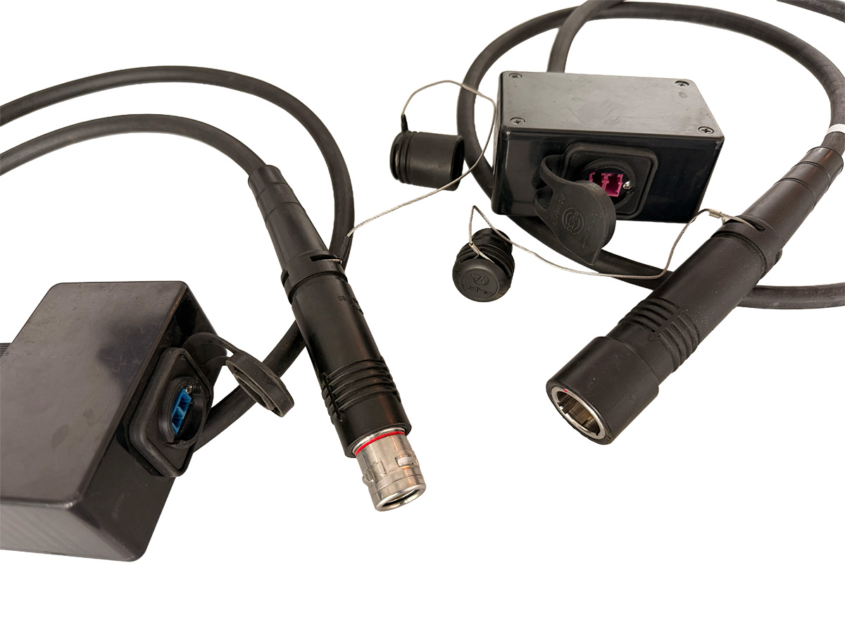 Lemo SMPTE311 adapter-set to LC singlemode