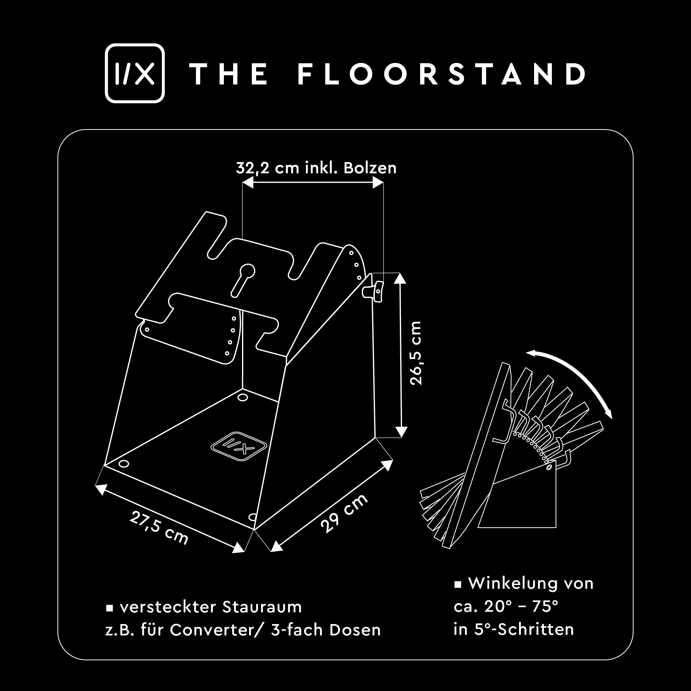 I/X  the floorstand