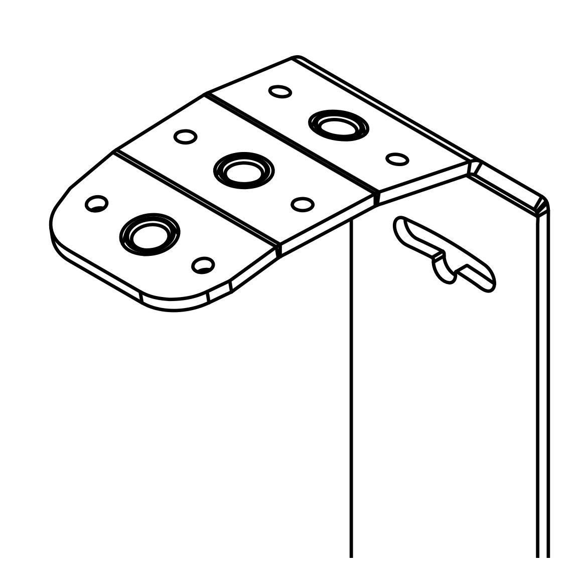 d&b U3 | 2x5“/0,75“ | 100° x 65 rotatable